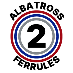 Albatross Ferrules 3D-Printed Golf Ferrules Primary Logo
