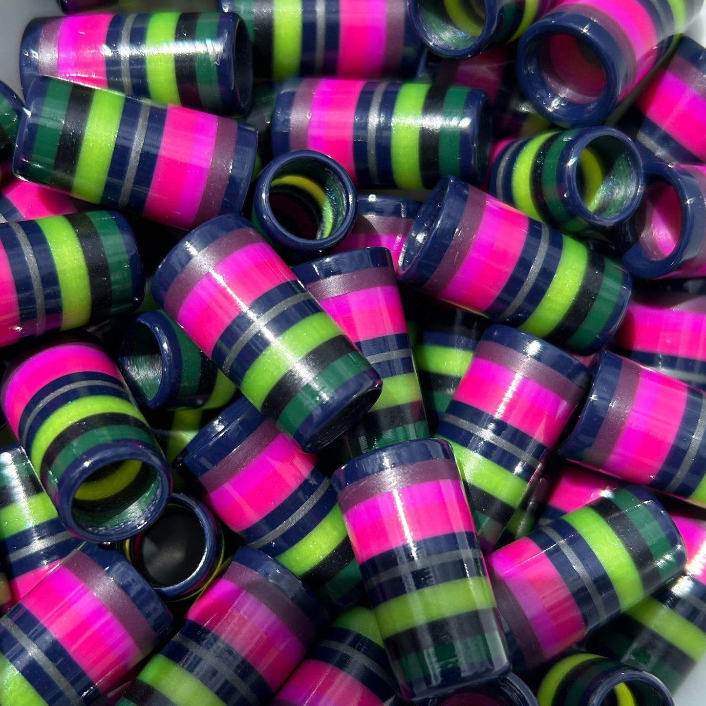 northern lights inspired 1" custom golf ferrules