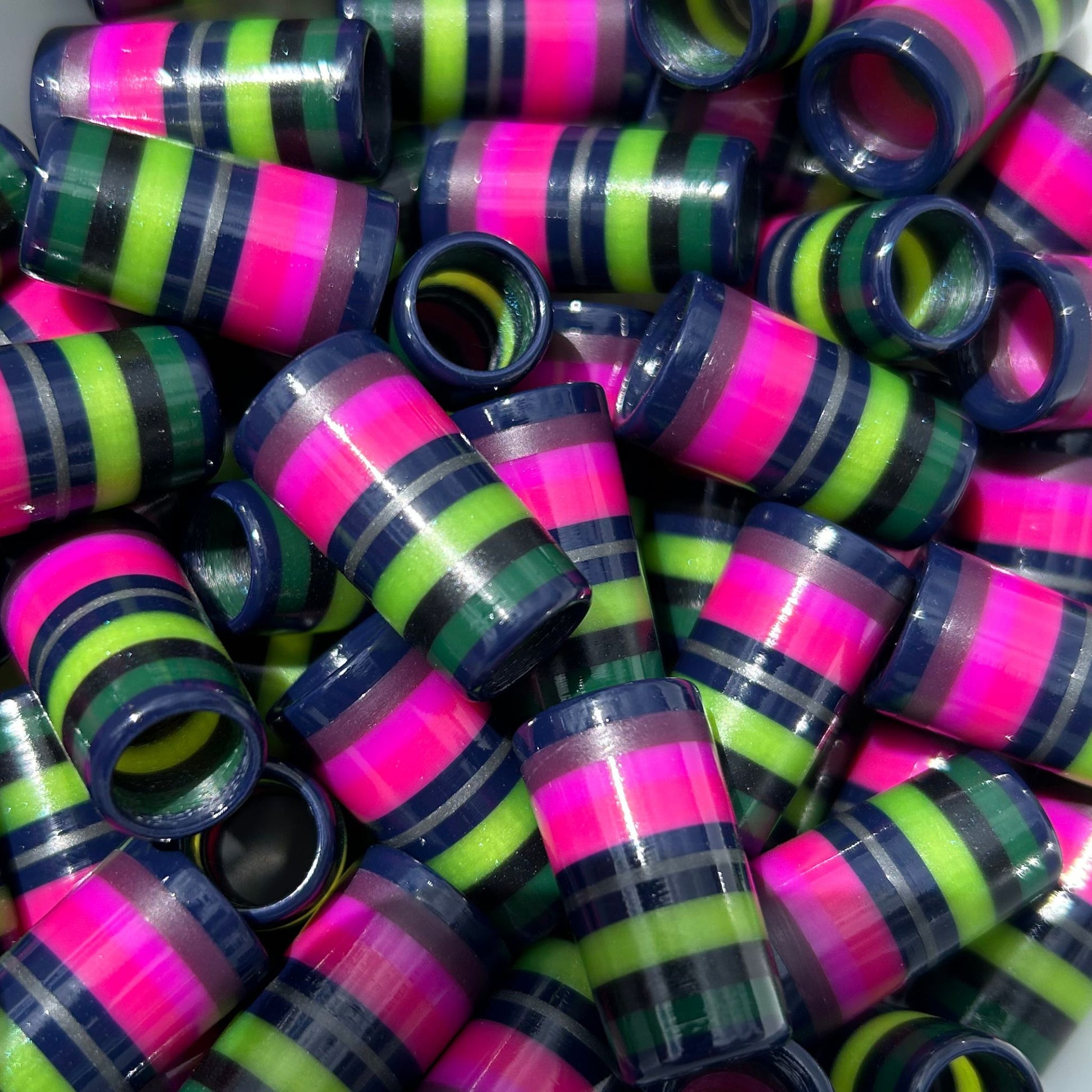 northern lights inspired 1" custom golf ferrules