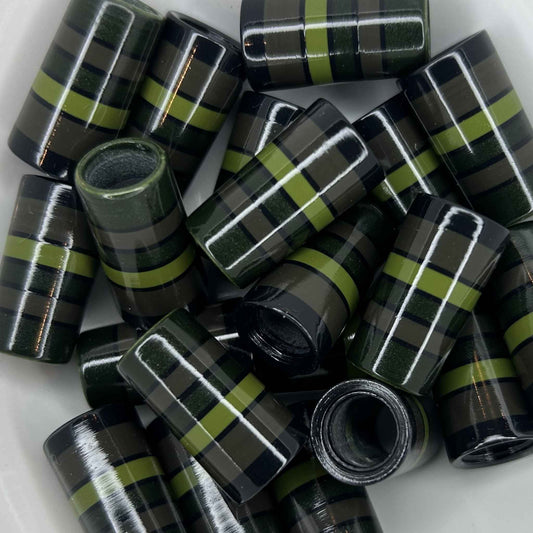 green golf ferrules in varying tones